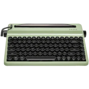 yunzii-ql75-retro-typewriter-wireless-tactile-mechanical-keyboard-green-0