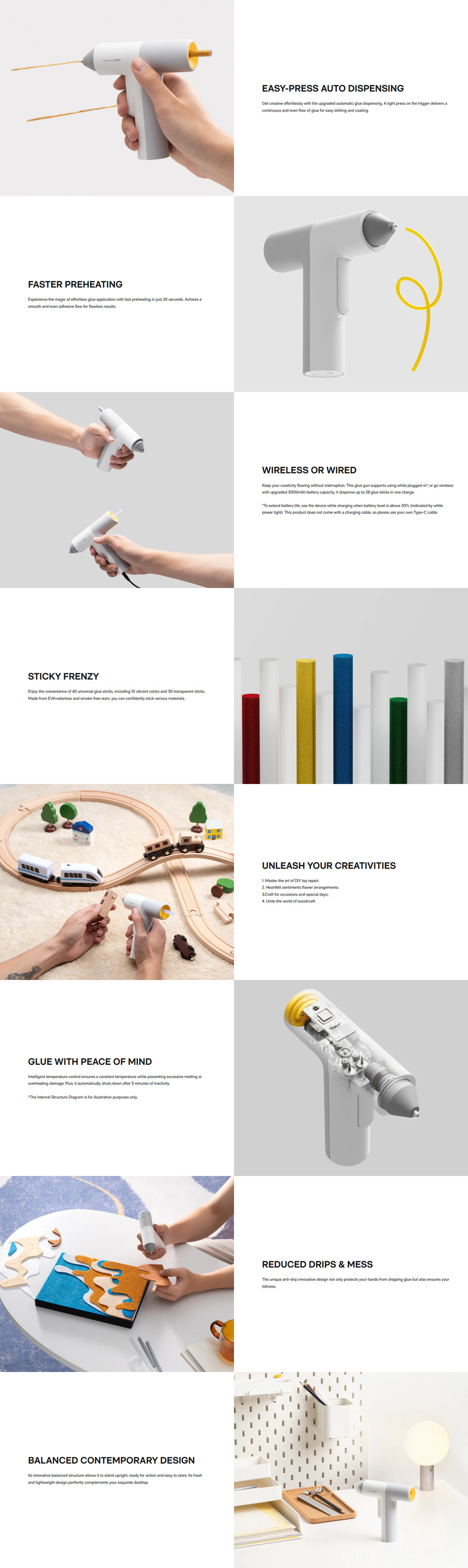 hoto easyflow automatic glue gun