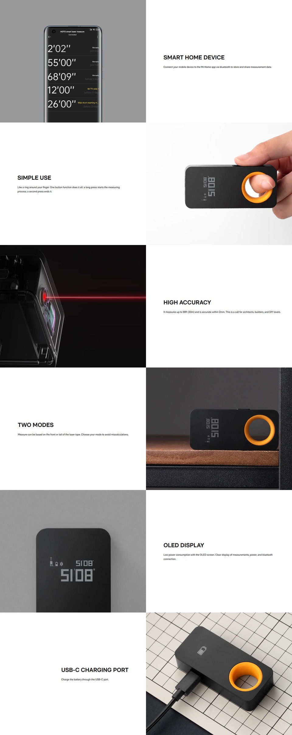 hoto laser measure tool