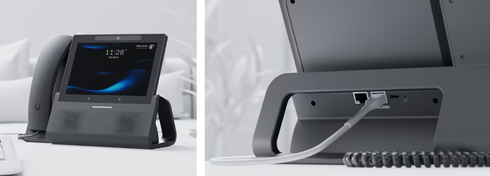 ubiquiti g3 touch enterprise desktop smartphone with touch display
