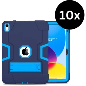 schooltech-heavy-duty-case-for-ipad-10th/11th-gen-blue-10-pack-0