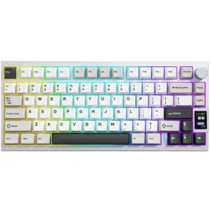 yunzii-al80-mechanical-linear-wireless-gaming-keyboard-with-lcd-silver-0