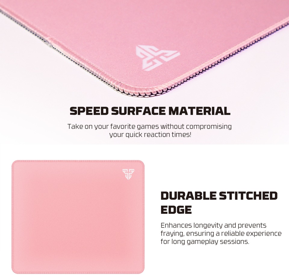 fantech gaming pc 5-in-1 pink keyboard combo with mousemousepadheadsetheadset stand