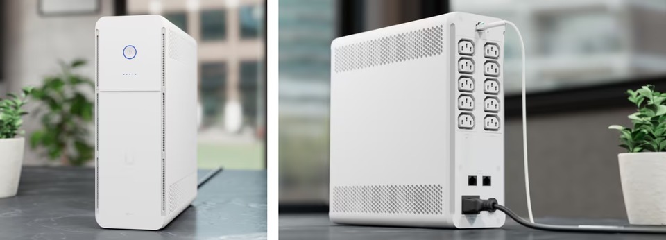 ubiquiti unifi ups tower 1000va managed desktop tower ups