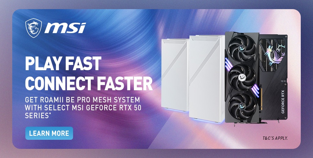 MSI GAMING – Play Fast, Connect Faster