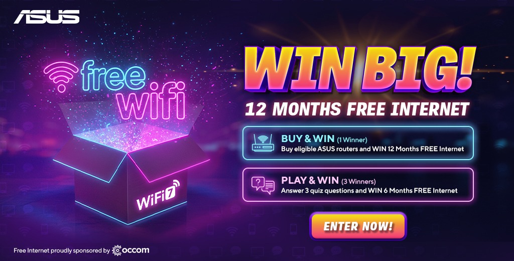 Win Big with ASUS Routers