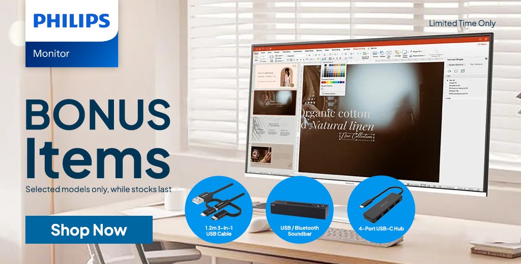 Philips Monitors Bonus Items