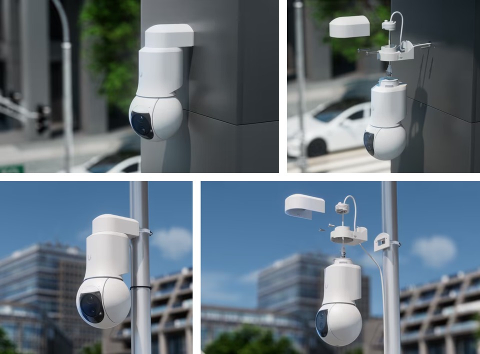 ubiquiti g6 ptz all-weather 4k security camera black -