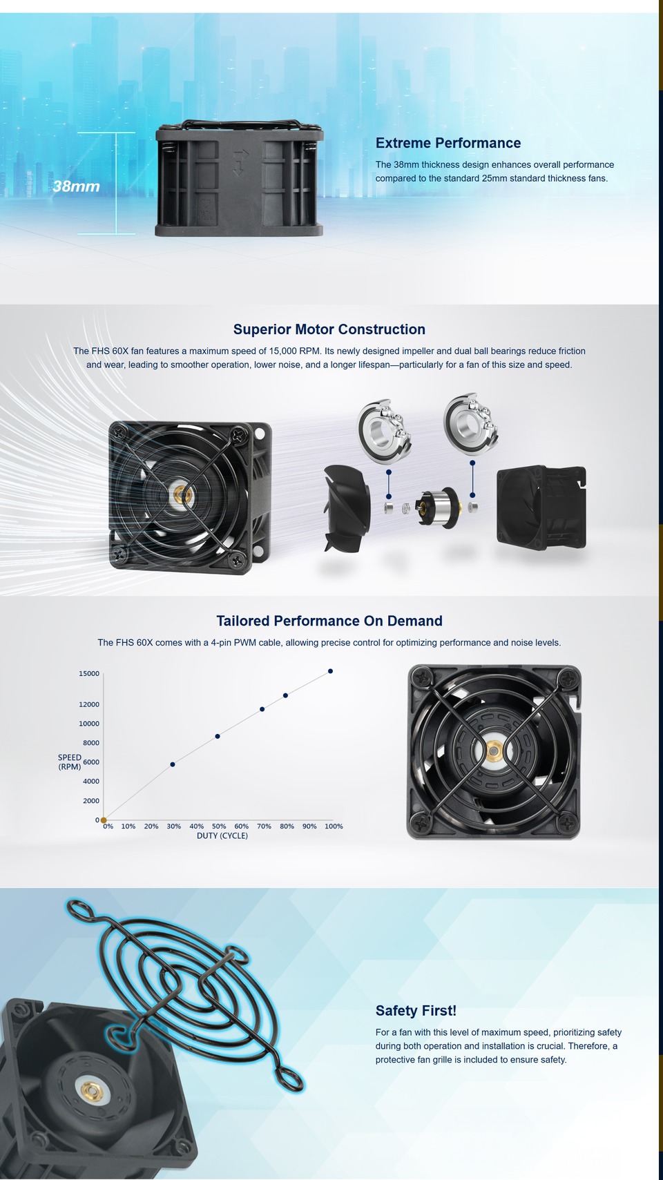 60mm silverstone fhs 60x pwm high performance case fan
