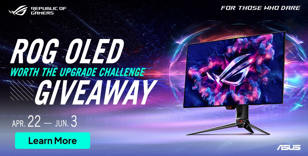 ASUS ROG OLED: Worth the Upgrade Challenge Giveaway