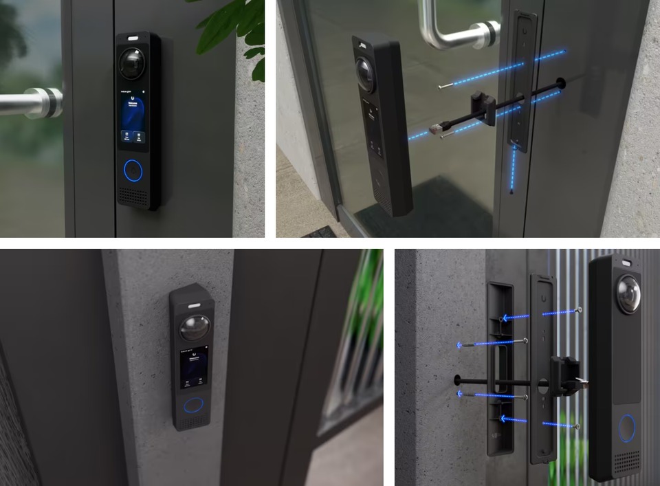 ubiquiti g6 pro entry door entry system black