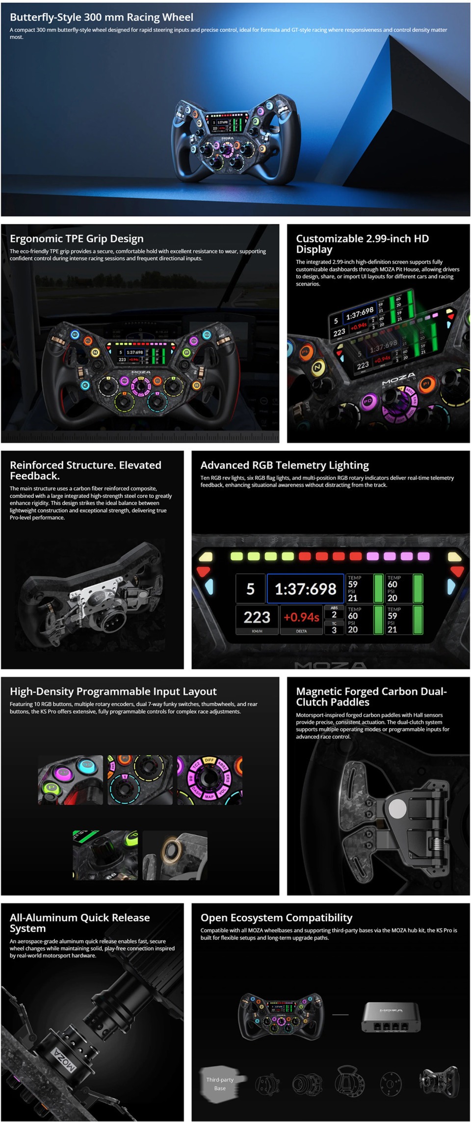 moza ks pro steering wheel