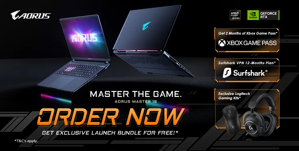 Gigabyte AORUS MASTER 16 Launch