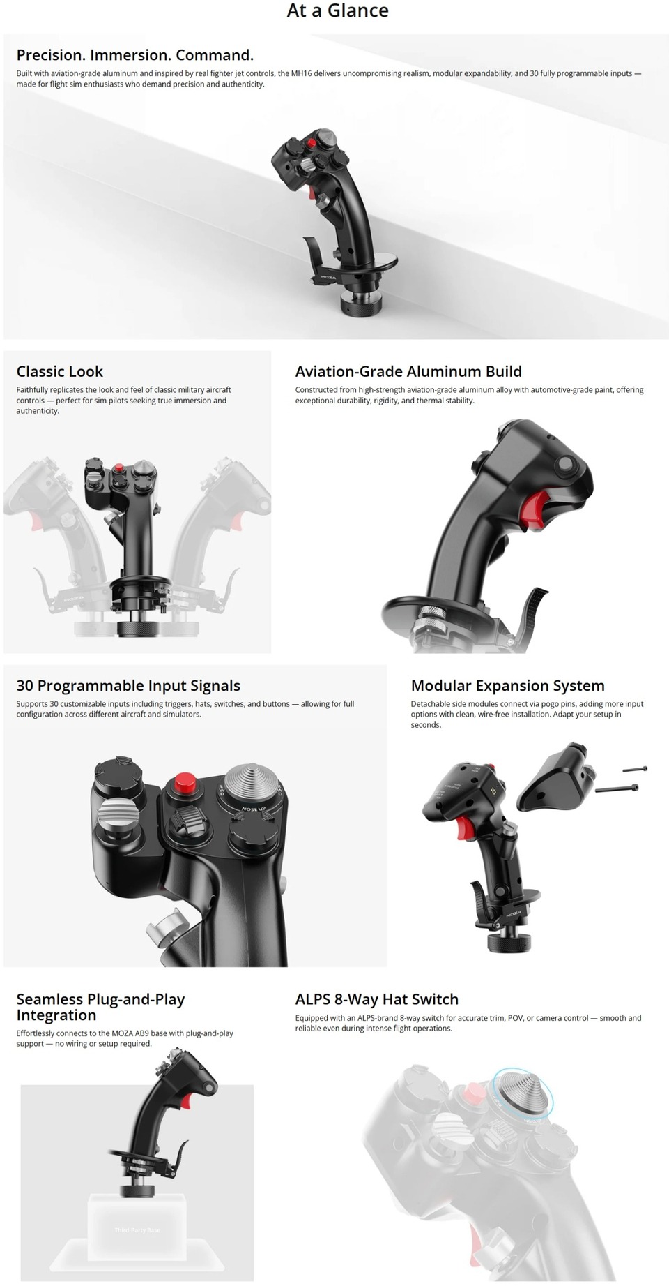 moza mh16 flightstick
