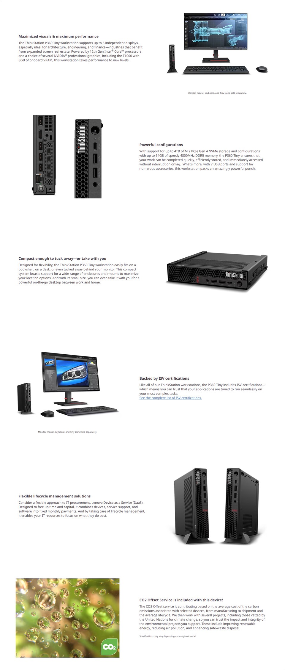 lenovo thinkstation p360 tiny i7 16gb512gb workstation mini desktop win11 pro
