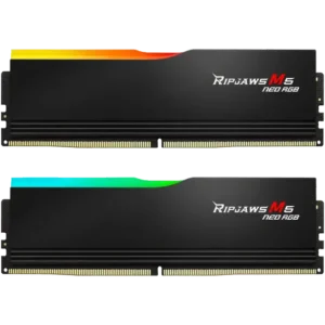 32gb-ddr5-(2x16gb)-g.skill-6400mt/s-ripjaws-m5-neo-rgb-expo-ram-black-0