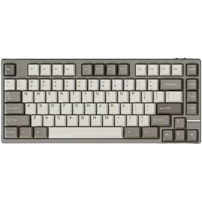 Qwertykeys Neo75 RGB Wireless Mechanical Linear Keyboard Grey - Computer Alliance