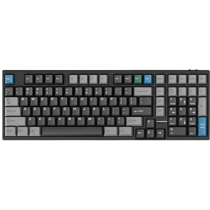 Qwertykeys Neo98 RGB Wireless Mechanical Linear Keyboard Black - Computer Alliance