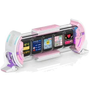 divoom-timesgate-ii-pixel-art-info-display-with-5-smart-lcd-screens-pink-0