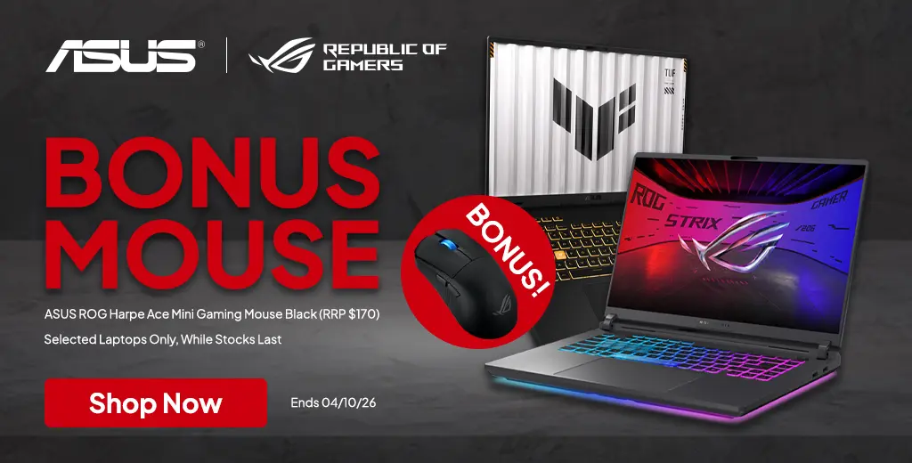 ASUS Gaming Laptops Bonus Mouse
