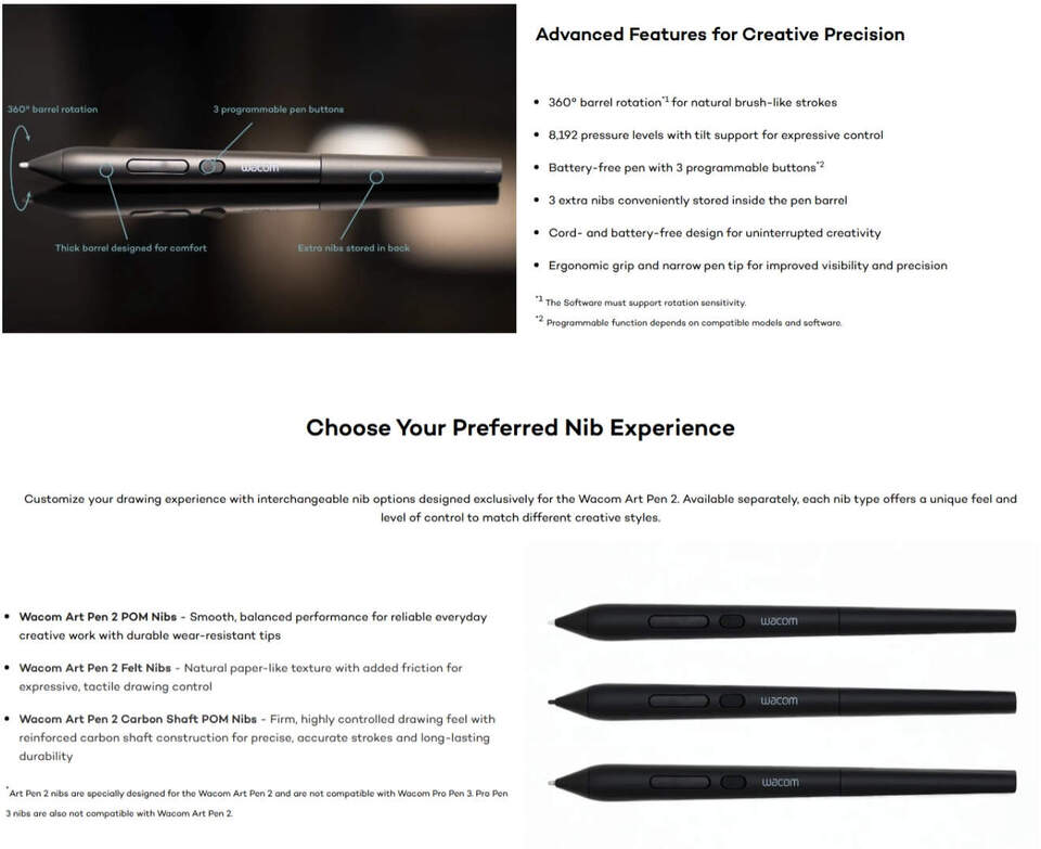 wacom art pen 2