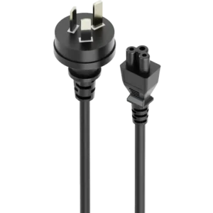 0.5m-alogic-aus-3-pin-clover-wall-to-iec-c5-male-to-female-pn-mf-aus3pc5-0.5-0