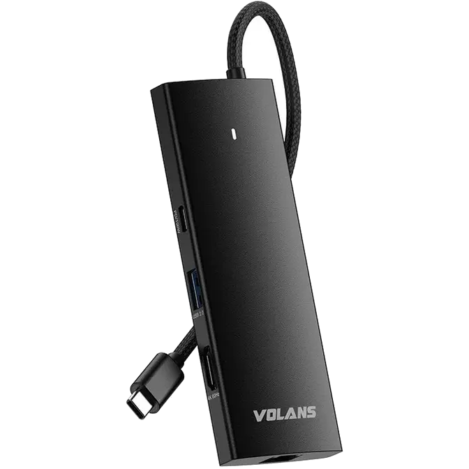 9-port-volans-vl-uch3clr-s-aluminium-9-in-1-usb-c-hub-with-100w-pd-0
