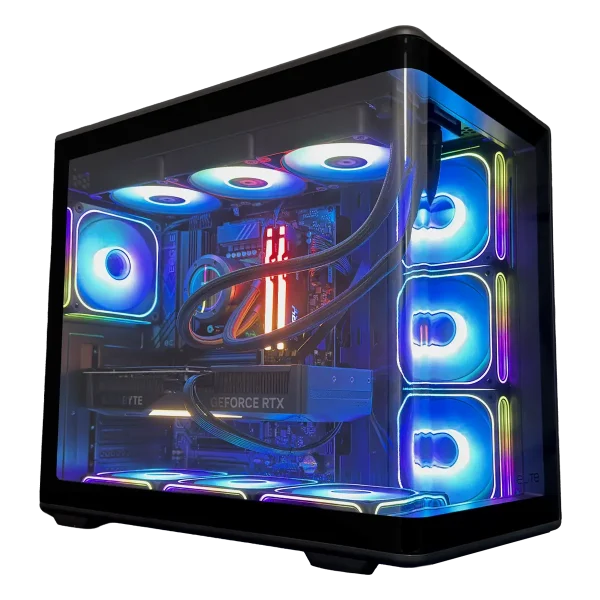 01-Alliance-NEUROBLADE-Gaming-PC (Dramatic Angled View)