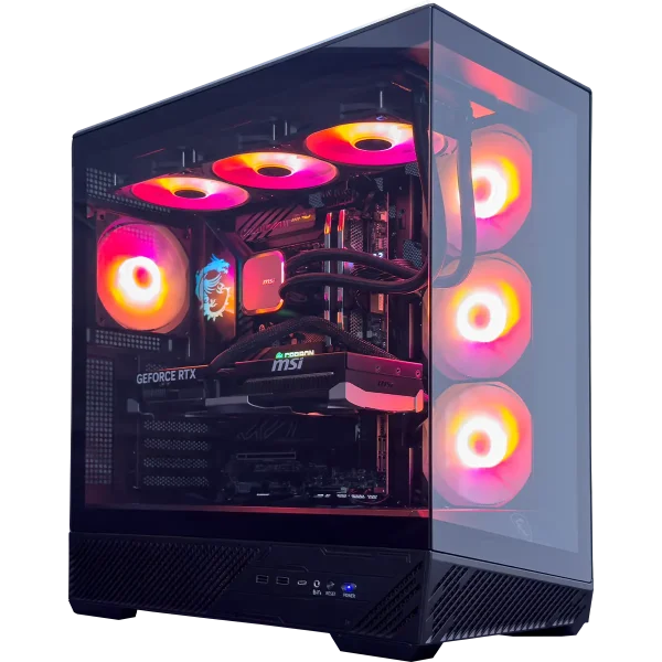 01-Alliance-NEXUS-Gaming-PC (Dramatic Angled View)